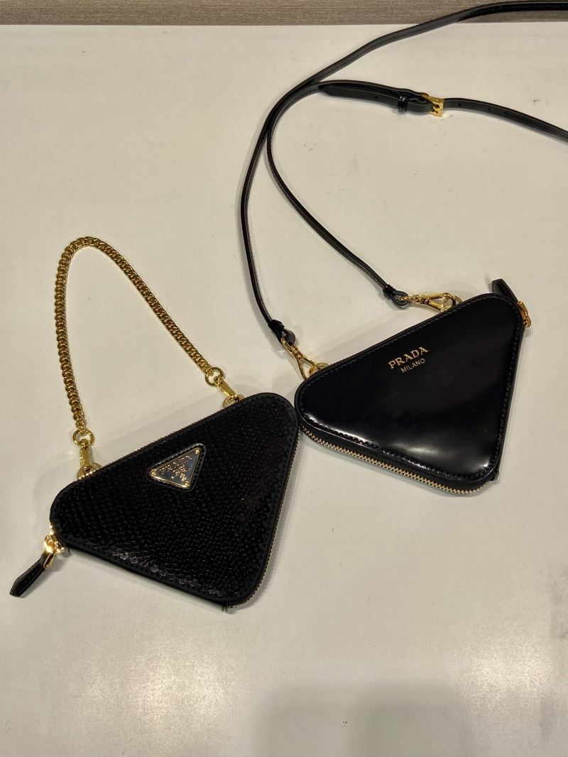 Pra*a triangle pouch